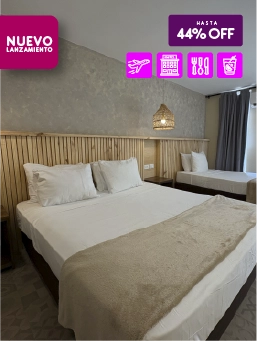 Disfruta San Andrés
!Lo Quiero!
Flash Sale
Fecha de promo Del 15 al 16 de julio de 2025
Fecha de viaje: 15 de julio al 20 de Diciembre de 2025
Desde $1.772.400
Hotel  Cove II