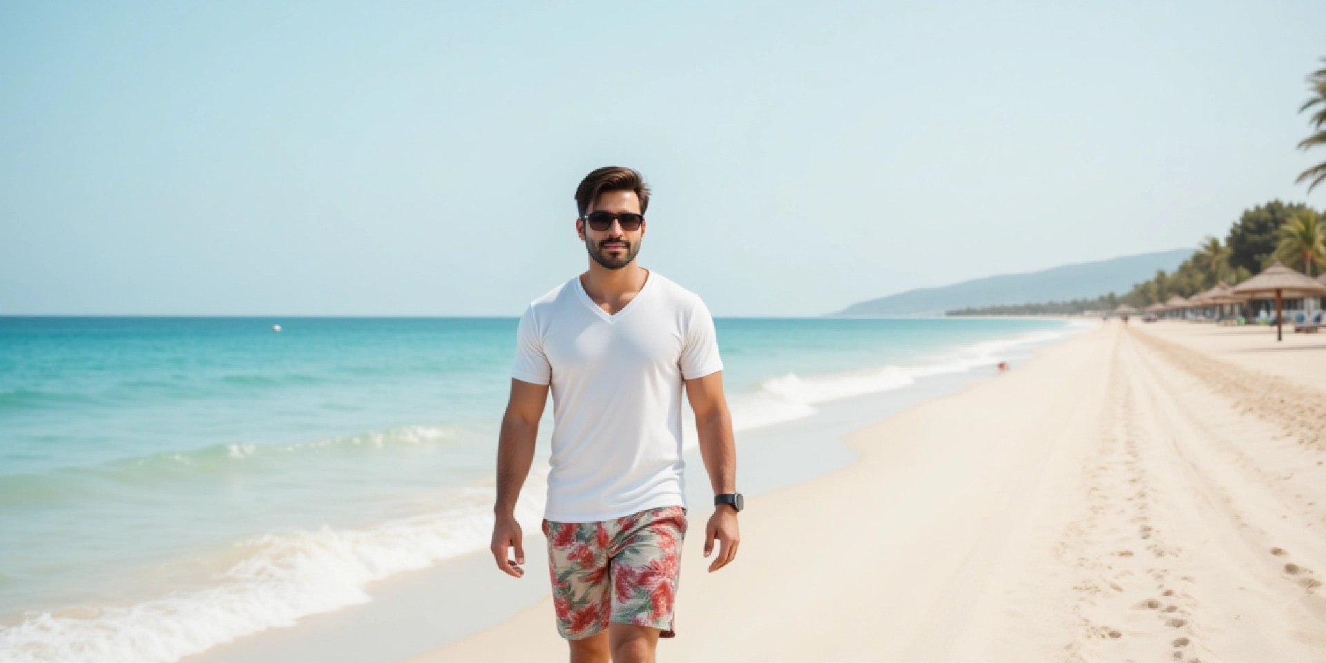 simon-on-vacation-caminando-playa-santa-marta